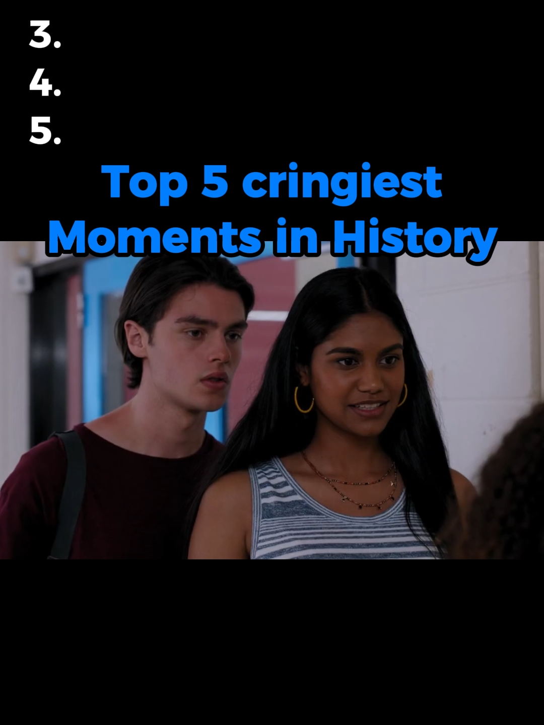 Top 5 cringiest Moments in History #cringe#getout#cringemoments#cringiestlines#fyp#globalforyou
