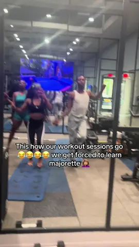 Who wanna work out w us?😂@usersadity @Jayy @La’kyla B. #majorette 