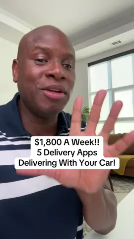 5 Delivery Apos to Earn HIGH Income With A Car!!! #medicalcourier #ubereats #doordash #instacart #cargovanbusiness 