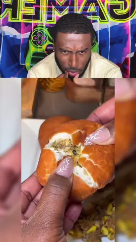 Fry dumpling on steroids. ##foryoupage##jamaica##cooking##reaction##food