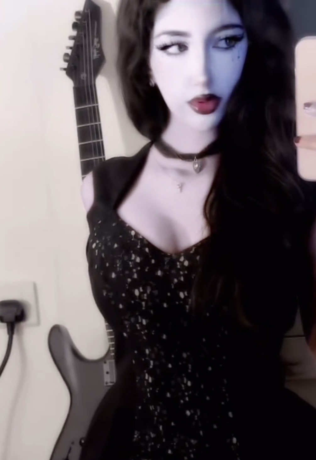 ♡🔮🕷️.                                                     #gothgirl #thelovewitch #goth 