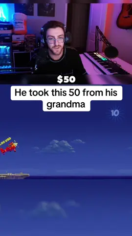His grandma will be mad… #prophet #avia #stream #planegame #grandma 
