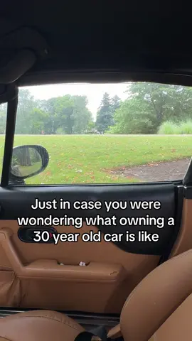I just want to enjoy the outside air 🥀 #miata #oldcar #relatable 