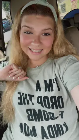 A drop the F bomb kinda mom 🤭 #fy #viral #fyp #MomsofTikTok #mom #beyourself 