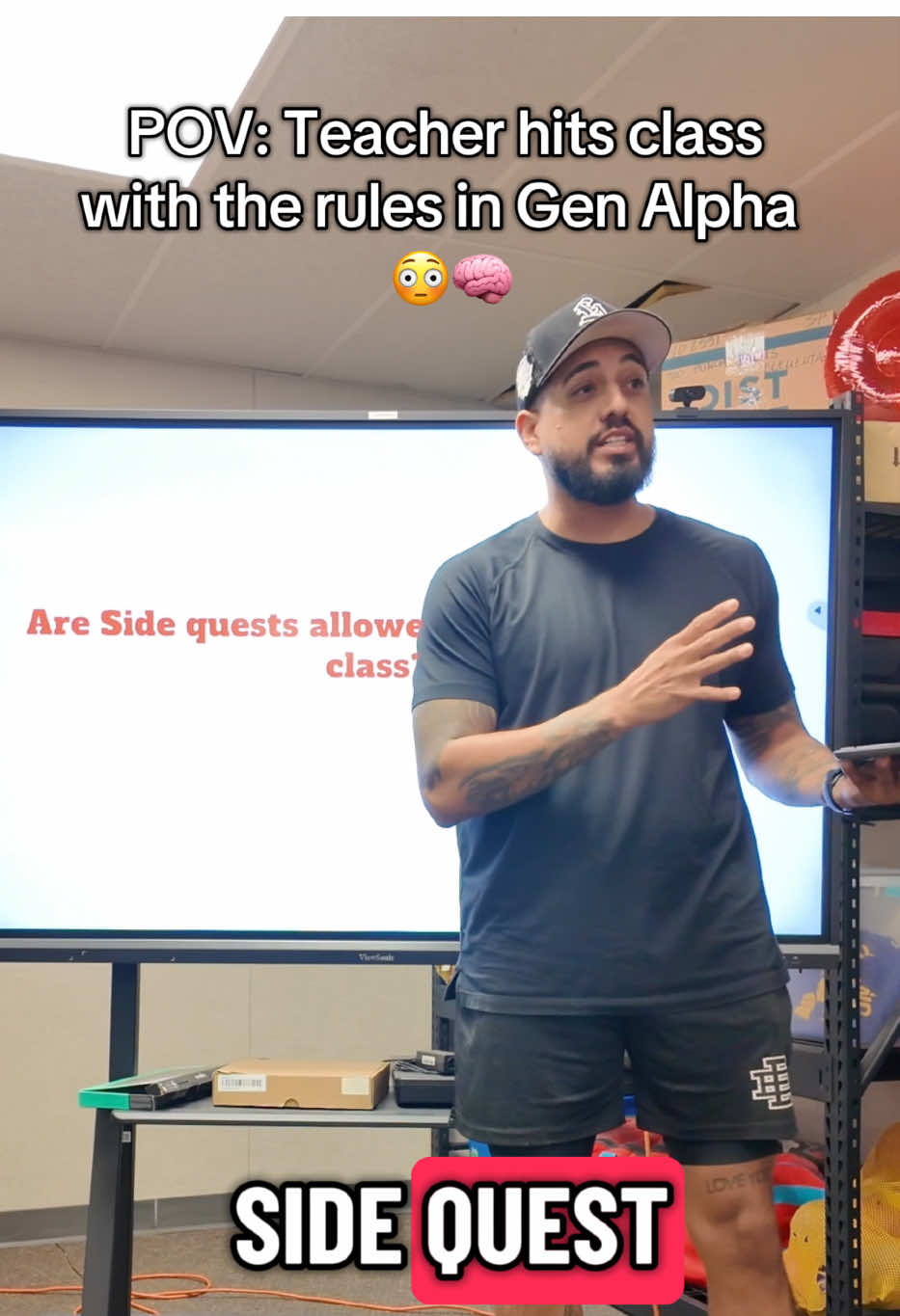 POV: Teacher hits class with the rules in Gen Alpha   😳🧠 #teachersoftiktok #teacherlife #teacher #teaching #teachertok 