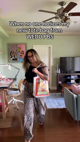 HOW RUDE!! 😑 Get your limited edition WEDU x @Jujmo collab merch with a donation TODAY before its GONE for GOOD. Don’t sleep on it. Hit the link in bio 🔗 or wedu.org/jujmo #SupportLocalArtists #LimitedEdition #TampaArtist #ArtTok #PBS 