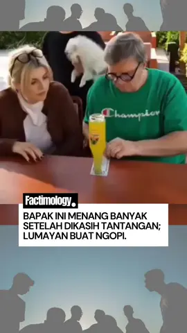 Cuan gratis auto kasih paham lumayan buat ngopi 🗿 • • Follow @factimology dan temukan informasi unik dan menarik dari seluruh dunia. • Sumber: reelit.y • • #factimology #uang #repost 