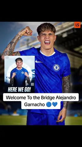 Welcome to the Bridge 🌉 Garnacho 🔵🔵💙💪#manchesterunited #chelsea #views 