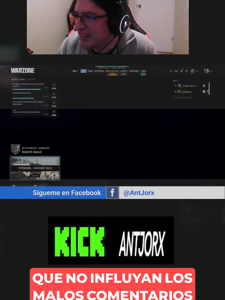 Si van a empezar a crear contenido y ser streamers, no se dejen llevar por los malos comentaarios de personas que solo saben criticar. #empieza #stream#kick#antjorx #contenido
