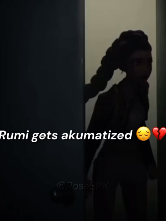 Rumi is akumatized 😔...­ #miraculousladybug #rumi #kpopdemonhunters #fyp #shortsfeed #memes #hawkmoth