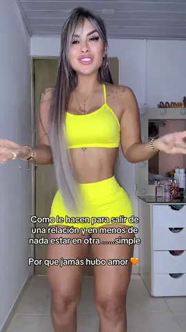 Si no hay amor es mejor no aparentar algo que no existe y ser libre 