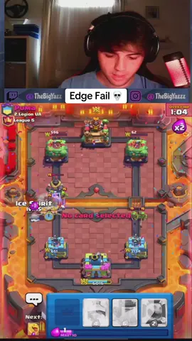 NO SHOT 💔 #fyp #foryou #viral #jynxzi #clashroyale 