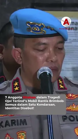 Tujuh personel Korps Brimob Polda Metro Jaya resmi diamankan usai insiden pelind*san hingg tabrak lari yang menew*skan seorang pria berjaket ojek online (Ojol) Bernama Affan. Peristiwa itu melibatkan kendaraan taktis jenis barracuda atau Rantis saat aksi unjuk rasa pada Kamis (28/8/2025) malam. Kadiv Propam Polri Irjen Abdul Karim mengumumkan identitas para anggota yang kini tengah menjalani pemeriksaan intensif. “Ketujuh anggota tersebut sudah diamankan. Mereka adalah Kompol C, Aipda M, Bripka R, Briptu D, Bripda M, Bharaka Y, dan Bharaka D,” ujar Abdul Karim dalam konferensi pers di RS Cipto Mangunkusumo, Jakarta. Menurut Abdul Karim, proses penyelidikan dilakukan langsung oleh tim Propam Mabes Polri yang bekerja sama dengan Korps Brimob Polda Metro Jaya. Hal itu lantaran pengemudi mobil rantis yang menabrak korban diketahui berasal dari satuan Brimob. Ia menambahkan, pemeriksaan saat ini dipusatkan di Mako Brimob Kwitang, Jakarta Pusat, guna memastikan kronologi serta menetapkan langkah hukum berikutnya. Follow @ayoindonesiacom #demohariini#KadivPropram #propam #ojol 