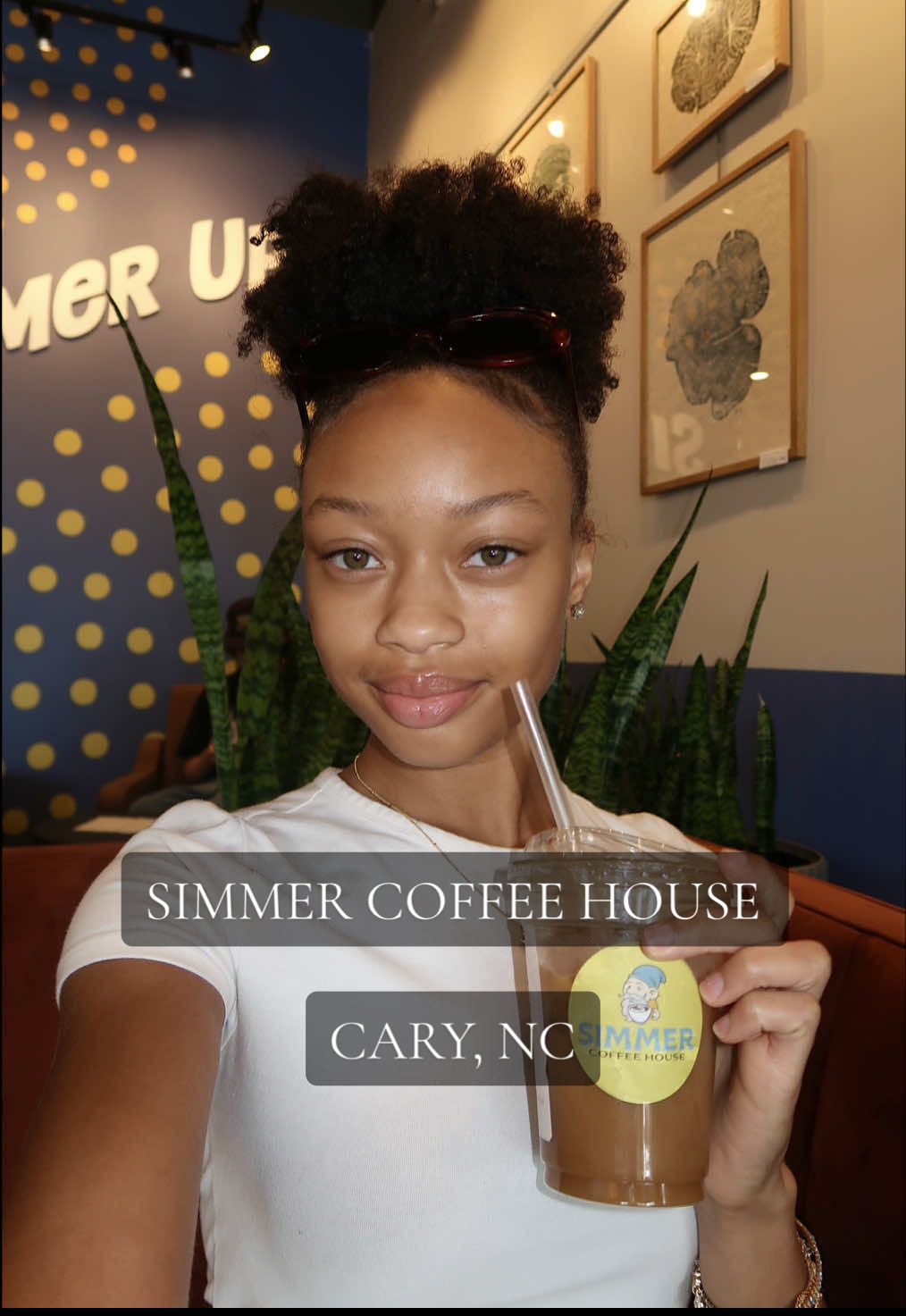 📍simmer coffee house @simmercoffeehouse  ⭐️new coffee shop alert!  wow, this place was the cutest work friendly environment. such a cozy place to grab a yummy beverage! my service was incredible & im definitely going back! ☕️☀️