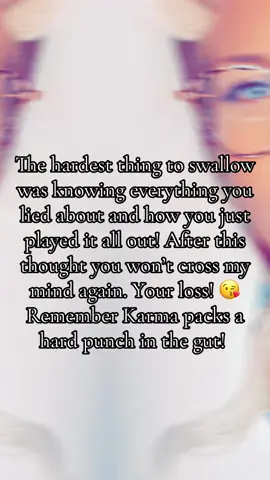Karmas coming! Haha I care deeply about you too! #goalz_baby #narcissist #pathetic #fyp #fu 