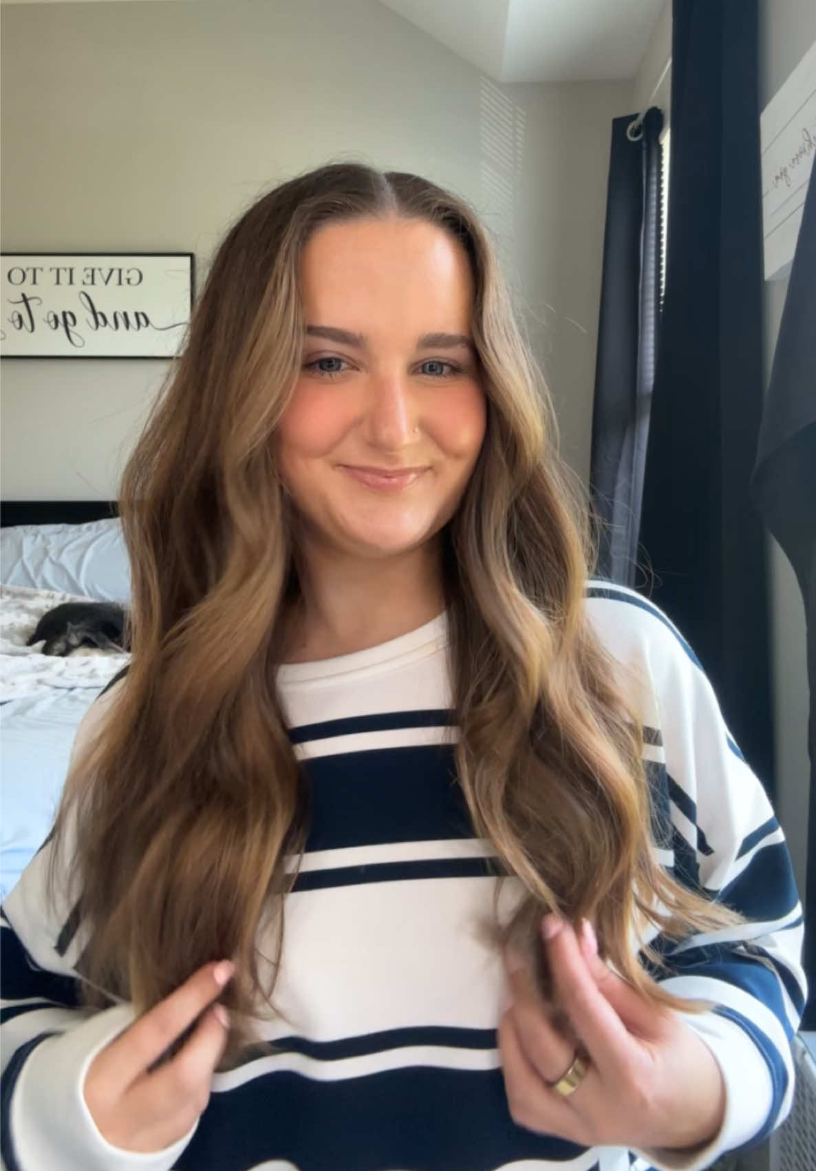 Quick lil grwm this morning🤭 #hair #makeup #grwm #getreadywithme #hmu  Hair: @Matrix @Redken @John Frieda Makeup : @L’Oréal Paris @e.l.f. Cosmetics @PURITO SEOUL @NYX Professional Makeup @essence.cosmetics @Rare Beauty @ONE SIZE BEAUTY @makeupbymario @Summer Fridays  