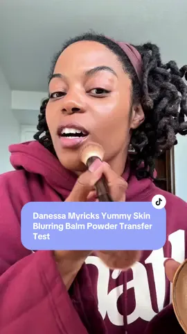 Replying to @galeforcewind The @DanessaMyricksBeauty Yummy Skin Blurring Balm powder is so versatile. You don’t HAVE to use a primer with it but you can. You can also use the Blurring Balm Powder AS a primer OR you can just wear it on its own. It has a beautiful soft matte finish and is very light but does well with covering hyperpigmentation. The Yummy Slin Blurring Balm Powder is one of the most versatile makeup products I own! I just bought more to replace this one since I hit pan again also a couple other Danessa Myricks products because tiktok shop has them on sale! #danessamyricks #yummyskinblurringbalmpowder #danessamyricksbeauty #danessamyricksblurringbalm #easymakeup 
