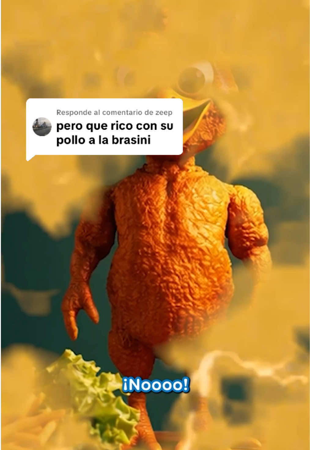Respuesta a @zeep ¡Pollini a la brasini! Recomendamos consumirlo con moderacioncini. 🍗😉 #brainrots #polloalabrasa #Peru #fy 