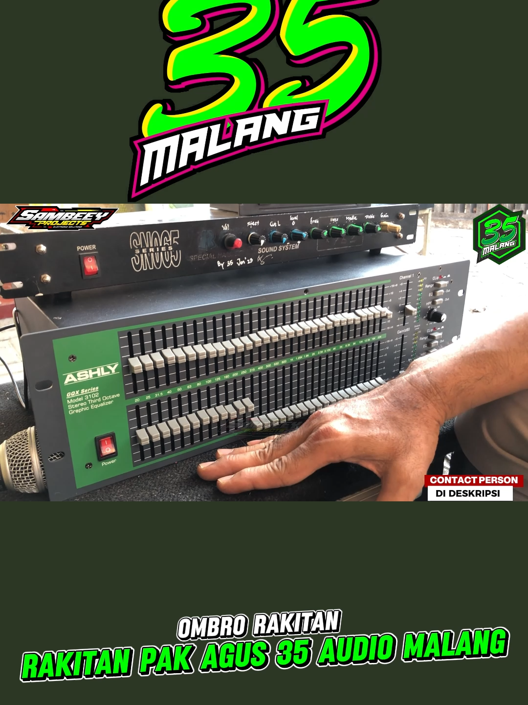 (Part 3) Setting Equalizer || Tutorial Setting Equalizer Lengkap Mudah Dipahami Pemula || Equalizer Sound versi Pak Agus Owner 35 Pusat Malang