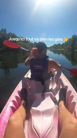 Si vous passez cette étape, vous les passez toutes 😁🛶 #canoe #kayak #ardeche #fyp #trend