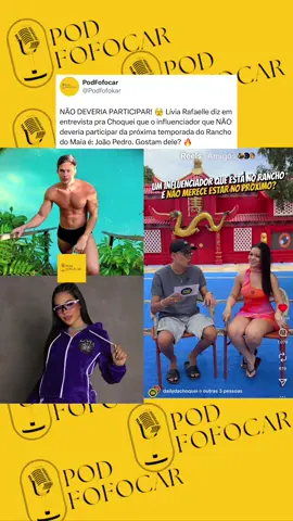 Gostam dele? 🫣 #livia #liviarafaelle #carlinhosmaia #ranchodomaia #joaopedro 