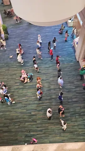 just anime convention things #comiccon #metrocon #dragoncon #dancing #cosplayers 