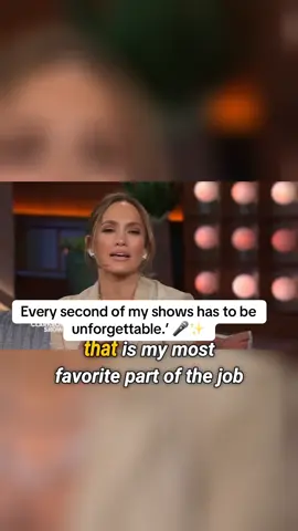 Jennifer Lopez reveals her true passion—connecting with people through music and delivering a show that leaves you breathless. Every detail, every moment, crafted to be unforgettable. 💎🔥 #JenniferLopez #JLo #IconicPerformer #OnStageMagic #QueenOfTheStage