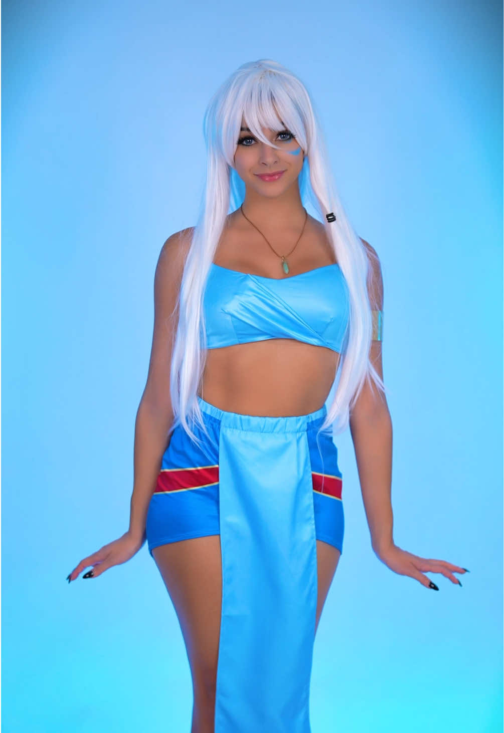 is this better? 🩵 #fyp #foryou #cosplay #kida #trending 