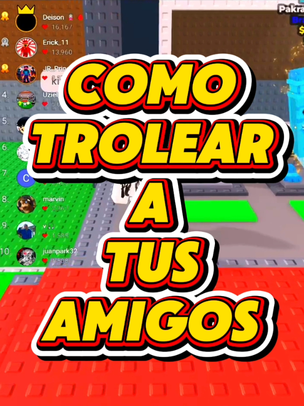 TROLEO A MI COMPA Y SALE MAL 🤣 #robloxfyp #roblox #fyp #soykiing #robloxedit 