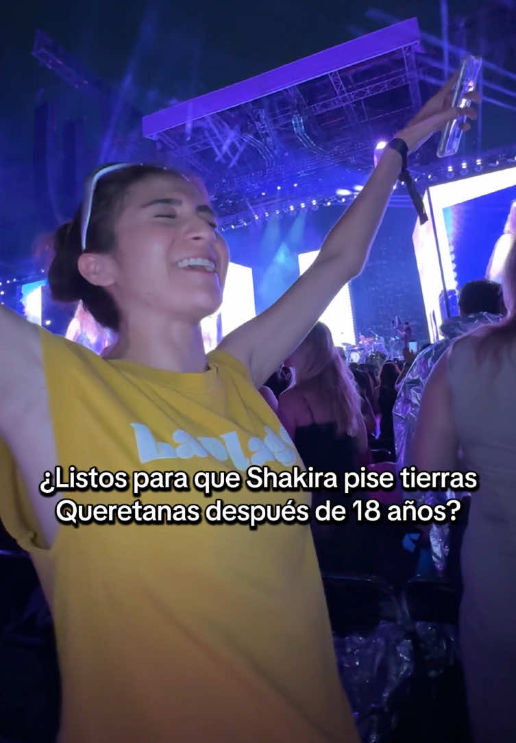 Shakira no se presentaba en Querétaro desde el año 2007, hace 18 años, cuando realizó la gira “Fijación Oral” en el Estadio Corregidora. Después de tantos años, Shakira regresa a tierras queretanas este próximo 2 y 3 de septiembre en el mismo lugar donde se presentó 18 años atrás 🥹 que nostalgia.  ¡YA CASI QUERÉTARO! 🤩 #shakira #queretaro #shakiraenqueretaro #lmynlworldtour #concierto 