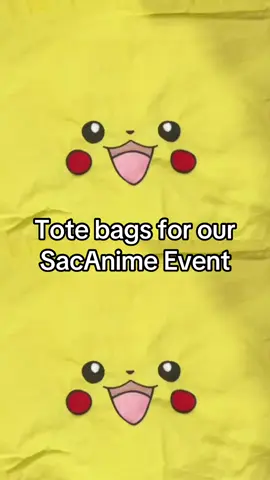 Showing off some our event exclusive totebags. BOOTH : H34 #gamilex#sacanime2025summer #totebags#embroidery #anime