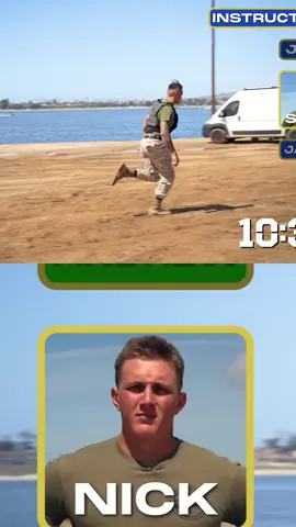 This vest is TIGHT! 💪 Can they beat the drill instructors? 👀 Wait for it… #MarineCorps #MilitaryLife #FitnessChallenge #DrillInstructors #WhoWillWin