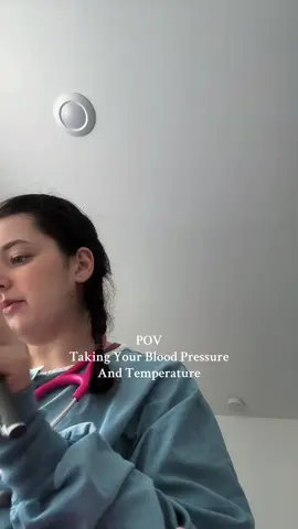 ASMR POV: taking your vitals at the OBGYN 💁🏻‍♀️💖✨#asmr #asmr_tingles #fyp #foryoupage #obgyn 