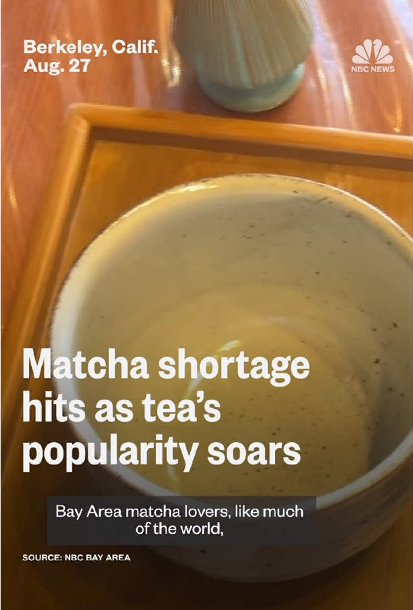 #Matcha tea is in high demand and increasingly short supply.