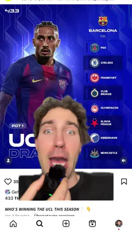 Champions League Auslosung ist da 