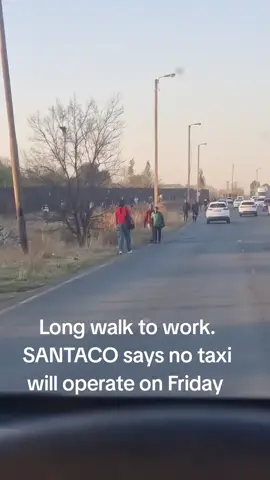Passengers in Ekurhuleni are being forced to walk home from work due to a sudden service halt, following the seizure of taxis by authorities. Commuters are advised to seek alternative transportation arrangements. https://whatsapp.com/channel/0029VayJHxjBlHpcVnpYhR1f