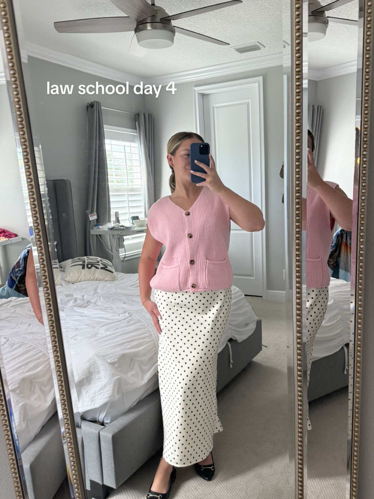 I love an outfit that can do both #lawschool #happyhour #lawoutfit #law #transformation 