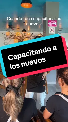 Contamos con excelente ambiente laboral! 😊😊 #humor #capacitacion #villana #restaurante 