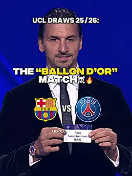 Ballon D’Or Match - Barcelona VS PSG⚔️💙❤️ | #ChampionsLeague #2025 #2026 #barcelonavspsg #ucldraws