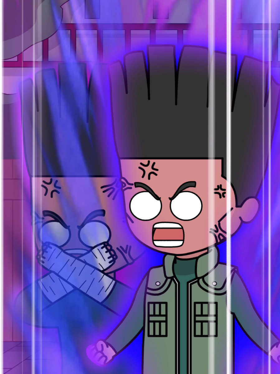 when Might Guy puts foot to face... #mightguy #devontetheone #rocklee #8gates #narutoshippuden 
