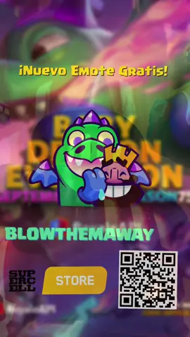 Nueva reacción del Baby dragón gratis 🔥✅. #clashroyale #gervaciocr #babydragon #fyp #gaming 