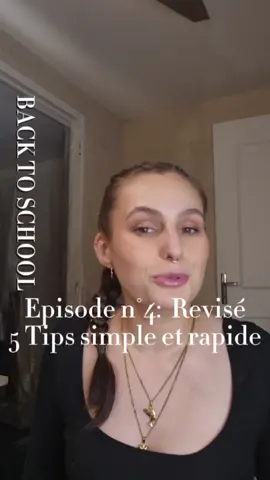 Back To School – Épisode 4: Mes 5 méthodes de révision préférées ✨🎒 Dans cette vidéo, je partage avec toi mes 5 méthodes de révision qui m’ont vraiment aidée à être plus efficace et concentrée. 👉 Et toi, c’est laquelle ta méthode préférée pour réviser ? #BackToSchool #RentréeScolaire #Organisation #BackToSchool #RentréeScolaire        