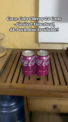 Coca-Cola Cherry 24/48x 330ml #cocacola #coke #tiktokshopuksale #tiktokshopukdeals #cherrycoke 