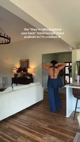 “They’re talking behind your back” I mean if I saw my spine I would too probably 