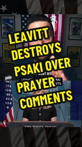 Karoline Leavitt DESTROYS Jen Psaki Over ‘Disrespectful’ Prayer Comments. #KarolineLeavitt #JenPsaki #Trump #LawAndOrder #faith 