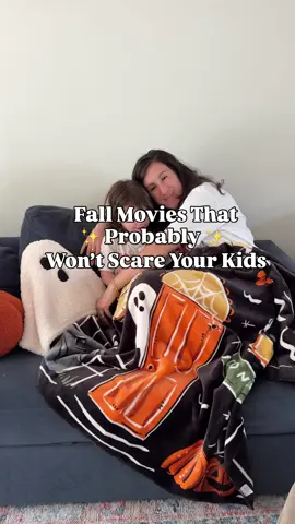 I STAND BY the fact that the nightmare before christmas is the best but it’s pretty scary for little ones!  Here’s some movies you can watch this fall with your younger kids (preschool and toddlers) as part of your fall family traditions that will probably scare them less than most of the movies out there (most you have to rent orrrr check out YouTube where you can find them for free 😉): 1. Room on the Broom is a classic  2. It’s the Great Pumpkin Charlie Brown  3. Curious George Halloween BOO Fest 4. The Gruffalo  5. CoCo  6. Spookley The Square Pumpkin (this is on Netflix) 7. Pooh’s Heffalump Halloween  8. Hotel Transylvania  Follow for more ideas you can do with your kids!  #moviesforkids #halloweenmovie #halloweenmovies #ideasforkids 