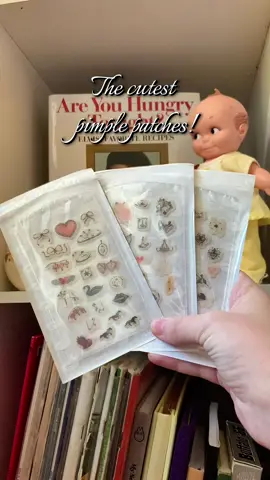 The prettiest pimple patches ever #coquette #lanadelrey #dollette #vintageamericana #skincare 