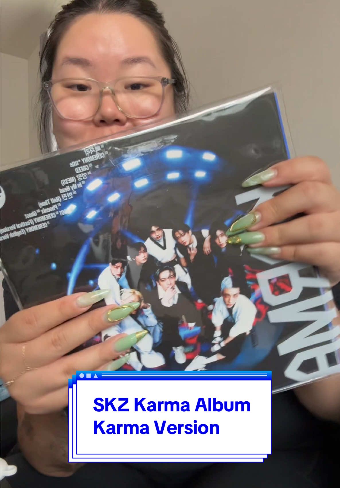 Unbox the Stray kids Karma album karma version with me!!  #straykidsstay #straykids #skz #straykidskarma #skzkarma 
