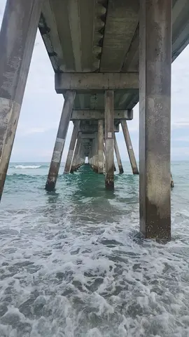 Mini beach trip 💚 #beach #waves #familytime #wilmingtonnc #nature 