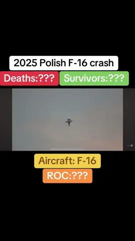 2025 polish f-16 crash